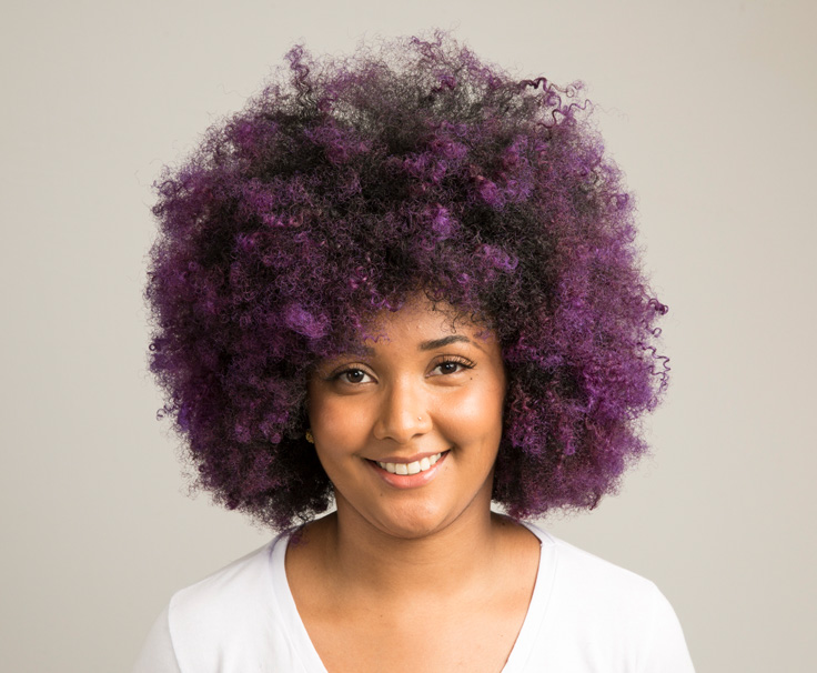 Ultra violet: rock 2018's color on your kinky and curly hair! - Beleza  Natural US